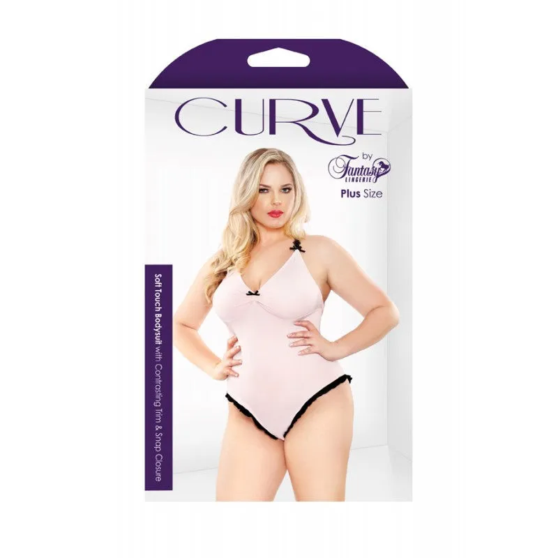 Curve Plus Size Soft Touch Microfiber Bodysuit