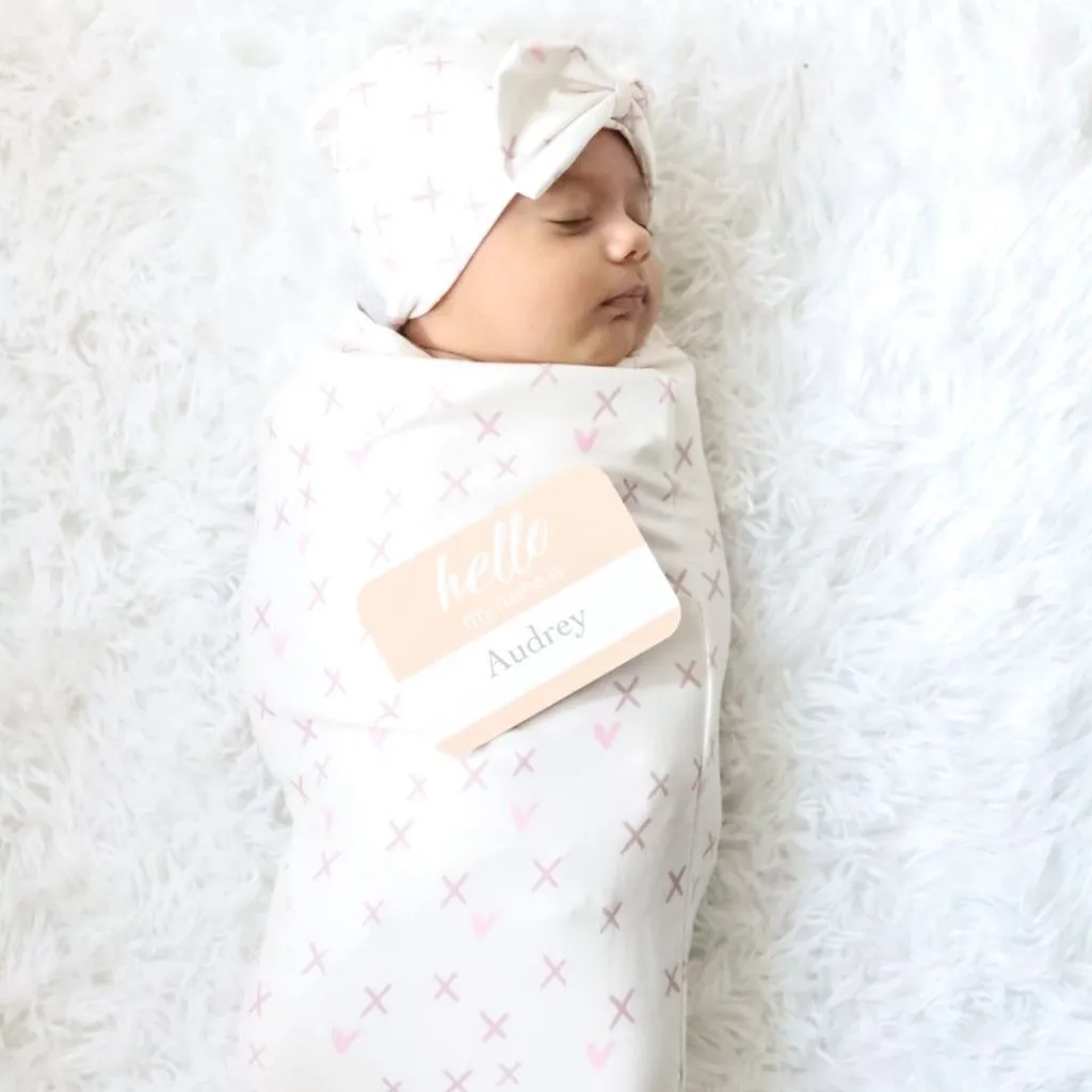 Cutie Cocoon™ - Baby Cocoon & Hat Set