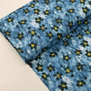 Deadstock Liberty Fabrics Tana Lawn™ - Daisy Roar - Blue