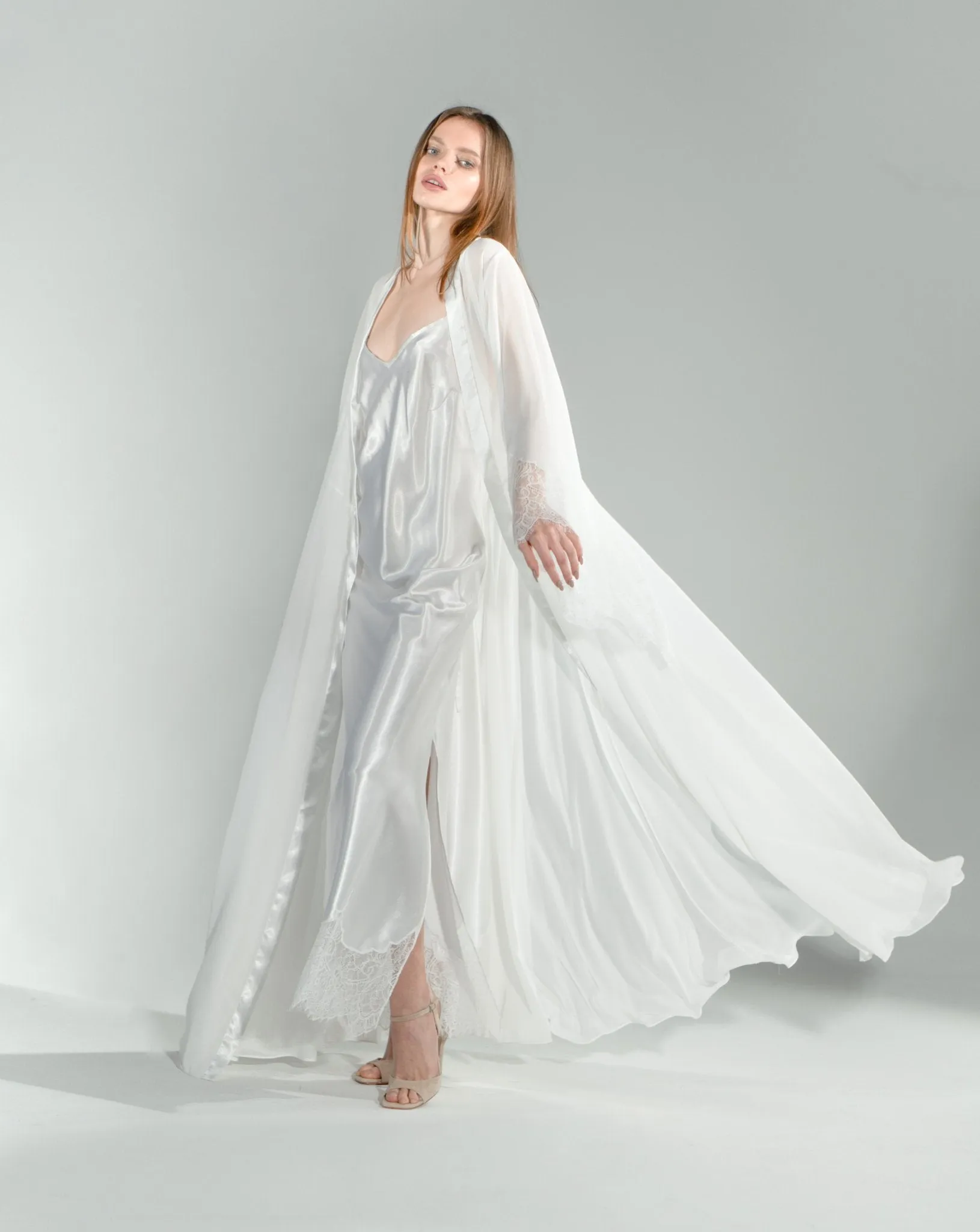 Dream Bride Robe and Nightgown