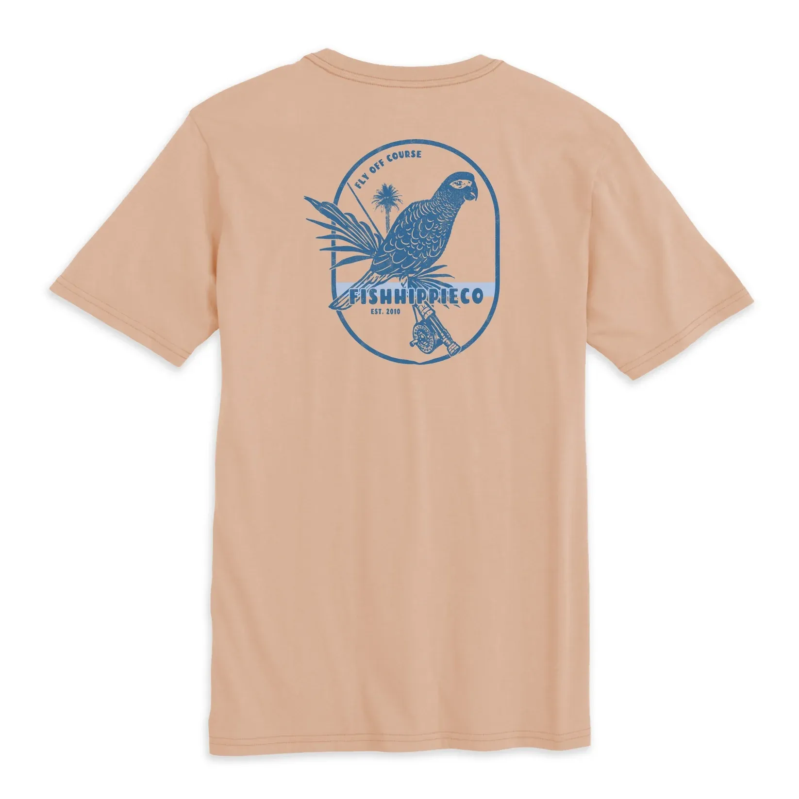 Fish Hippie Fly Off Course Tee