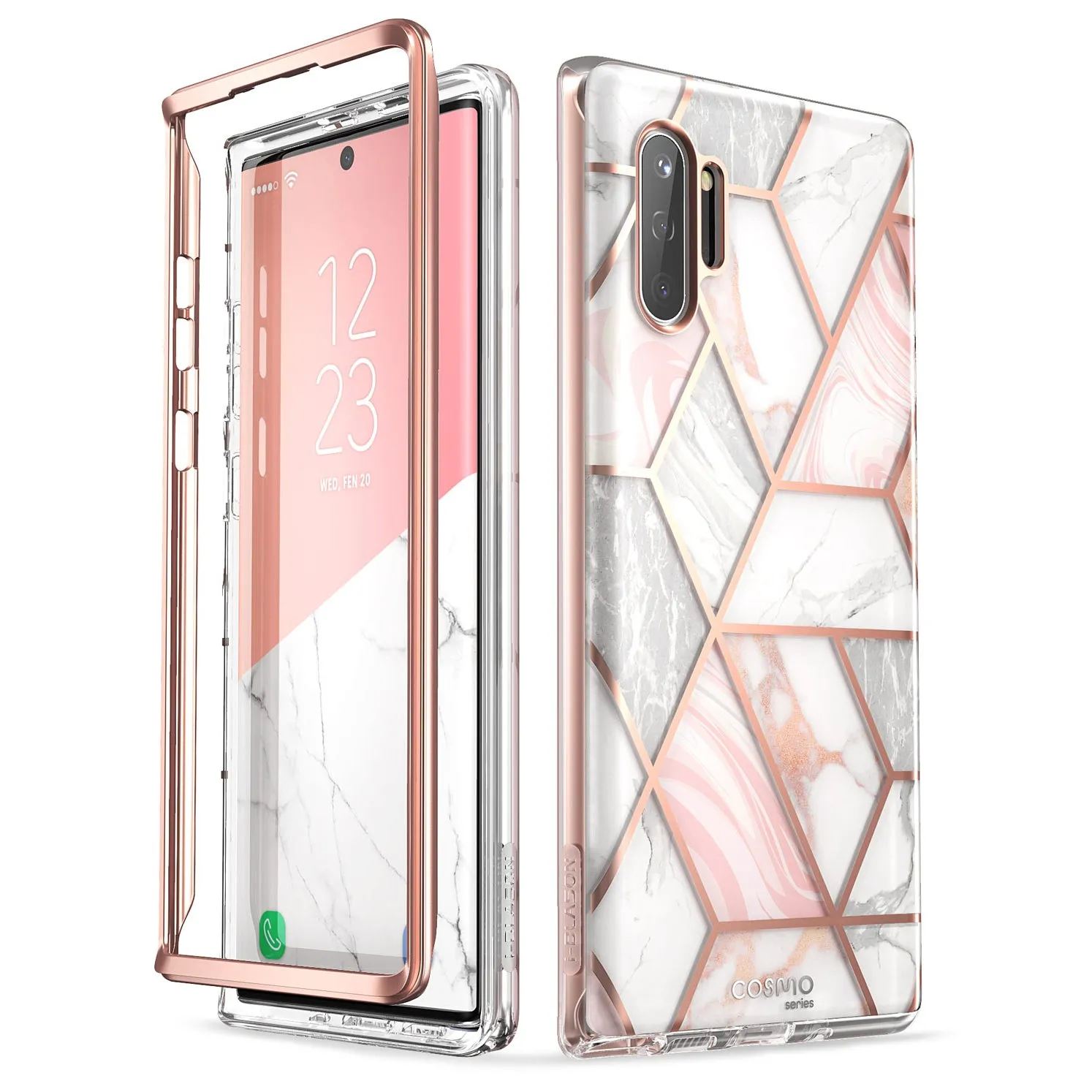 Galaxy Note10 Cosmo Case - Marble Pink