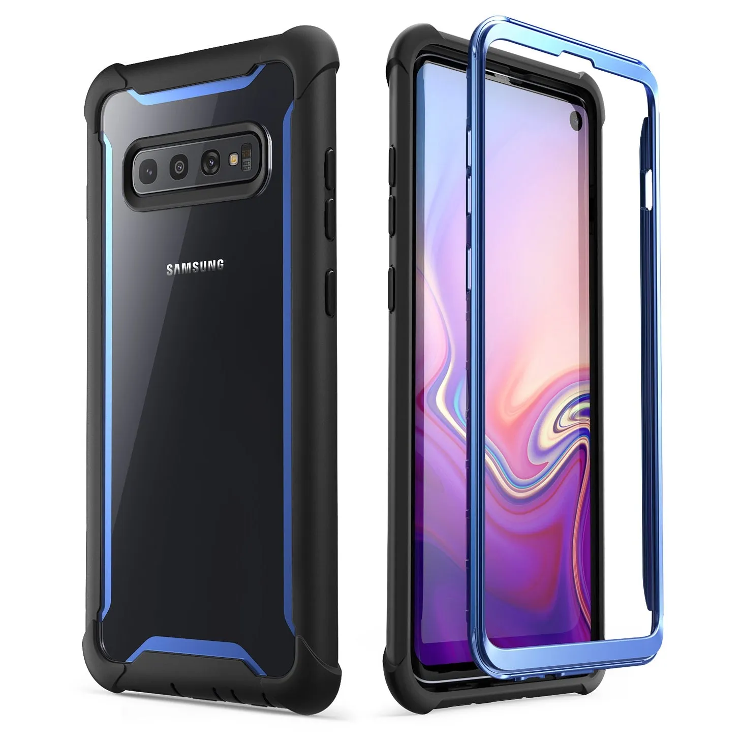 Galaxy S10 Ares Case - Blue