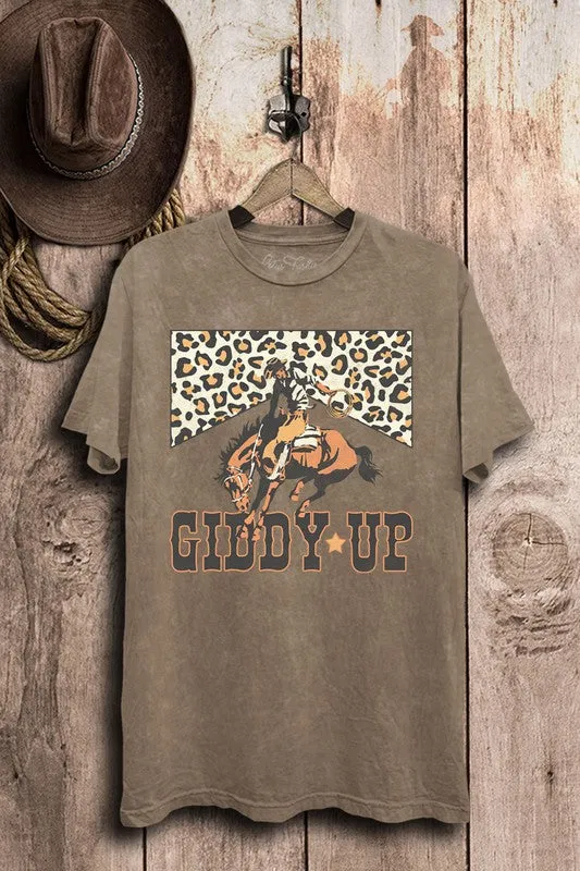 Giddy Up Graphic Top