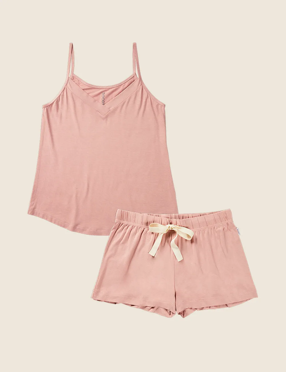 Giftbox - Goodnight Sleep Cami & Goodnight Sleep Shorts - Dusty Pink