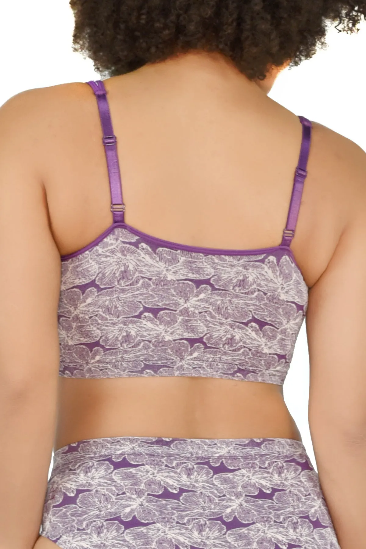 Jacquard Ahh Bra® with Padded Adjustable Straps