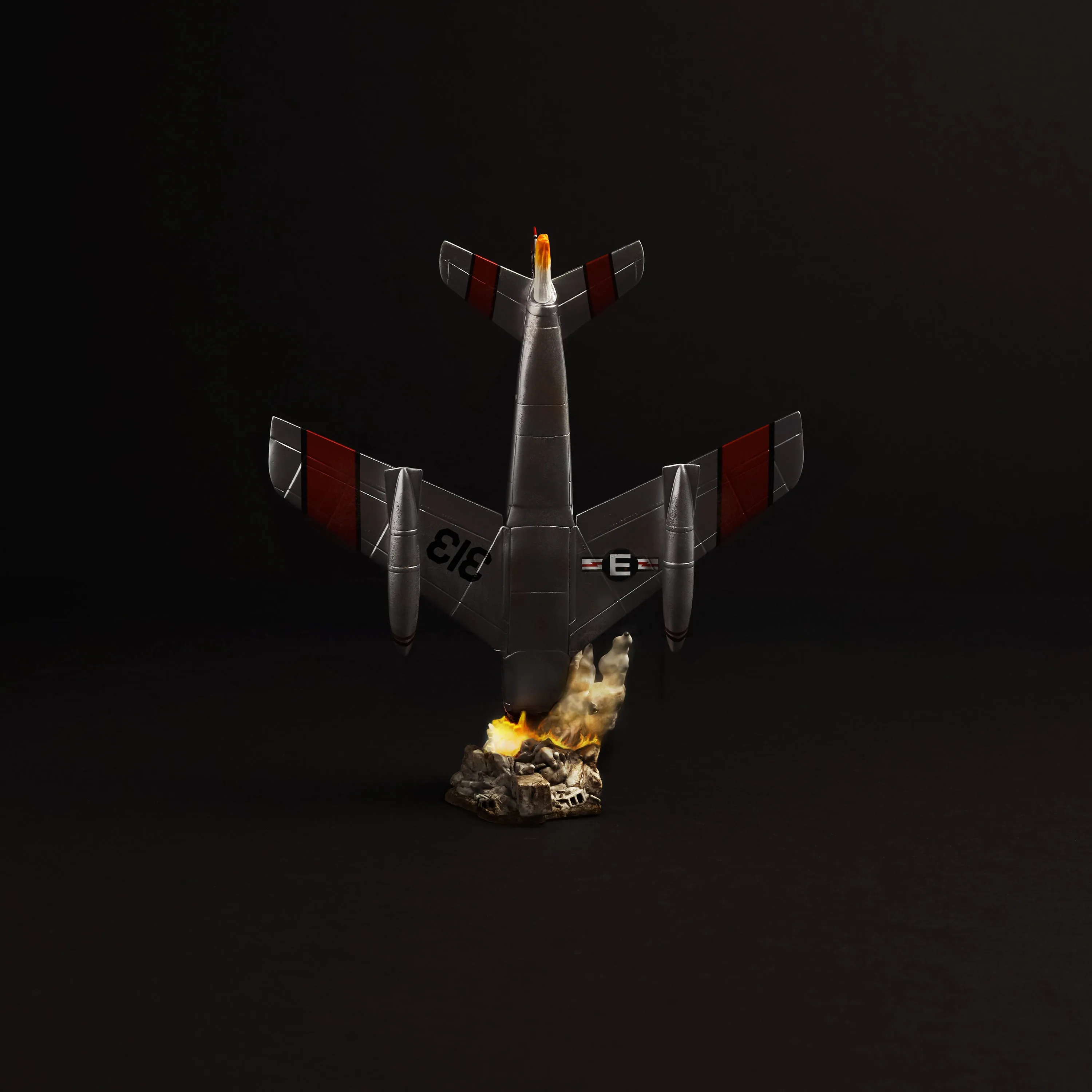 Kamikaze Plane Figurine