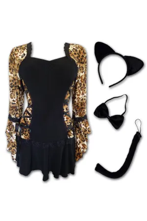 Kitty Cat Costume with Bolero Top, Wildcat