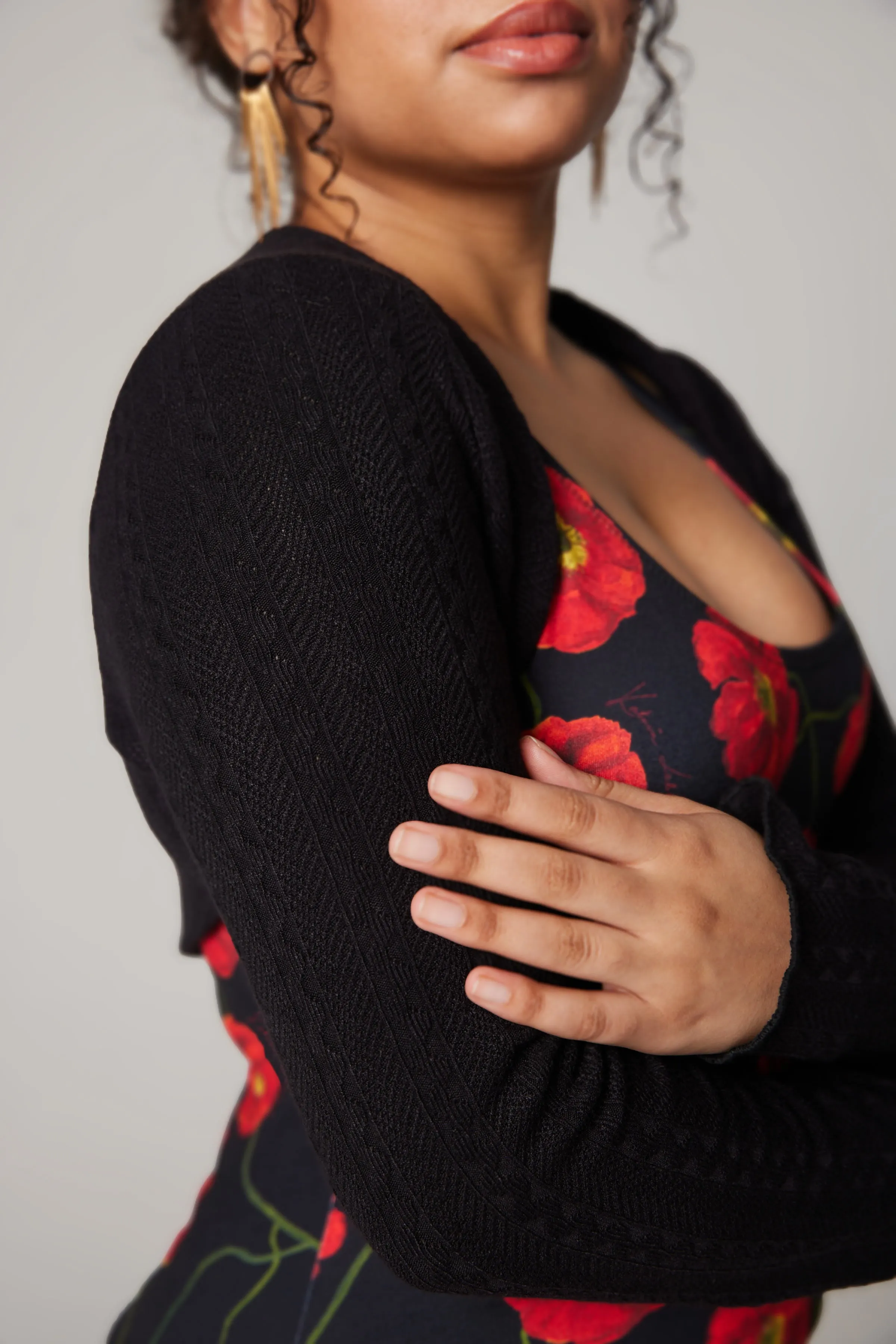 Knit Bolero - Black