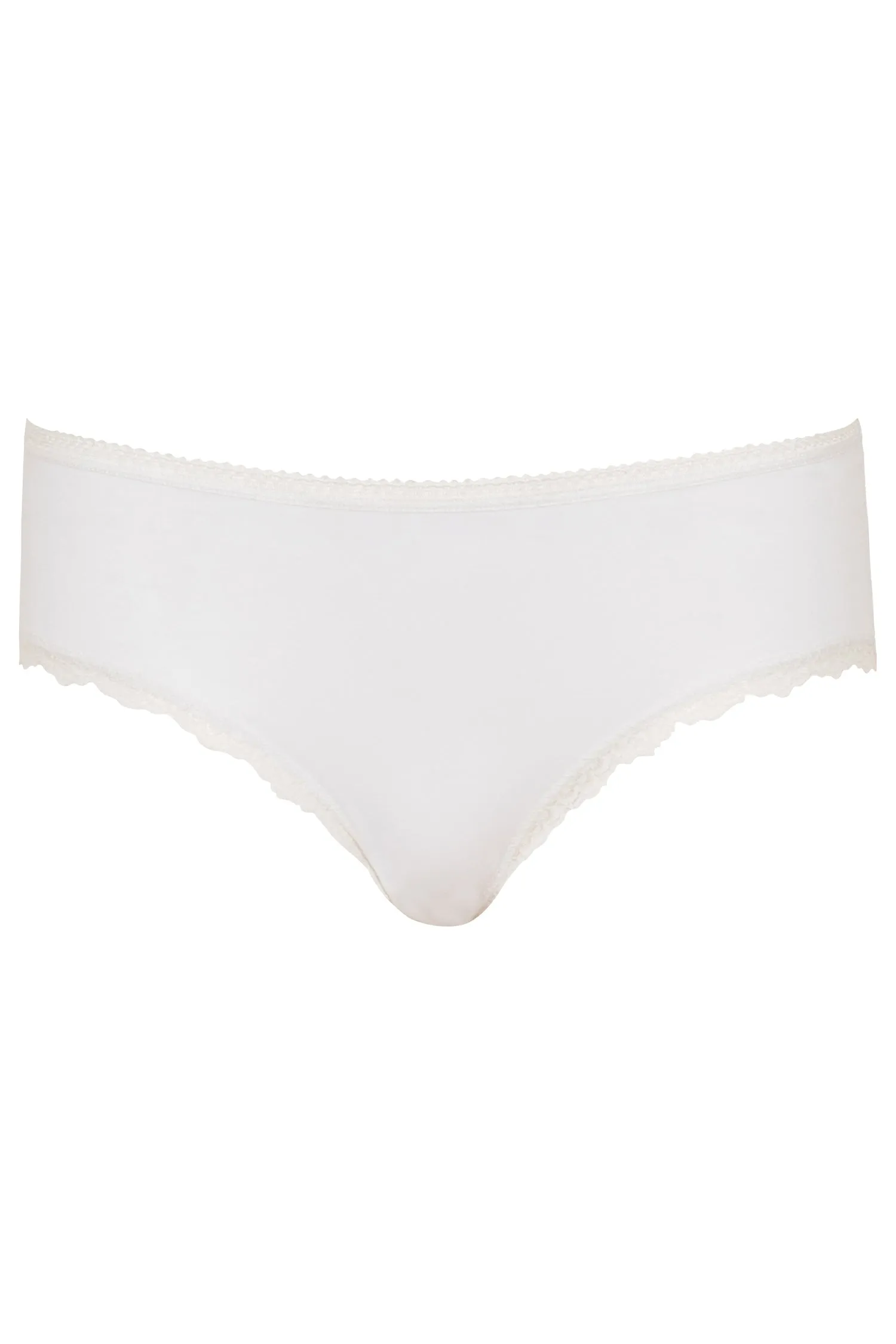 Lace Hipster Underwear in Almond