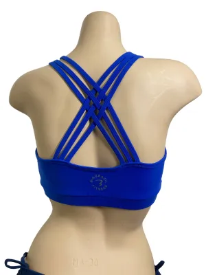 Last Chance! Bia Brazil Deep V Triple Cross Bra Top BT3325