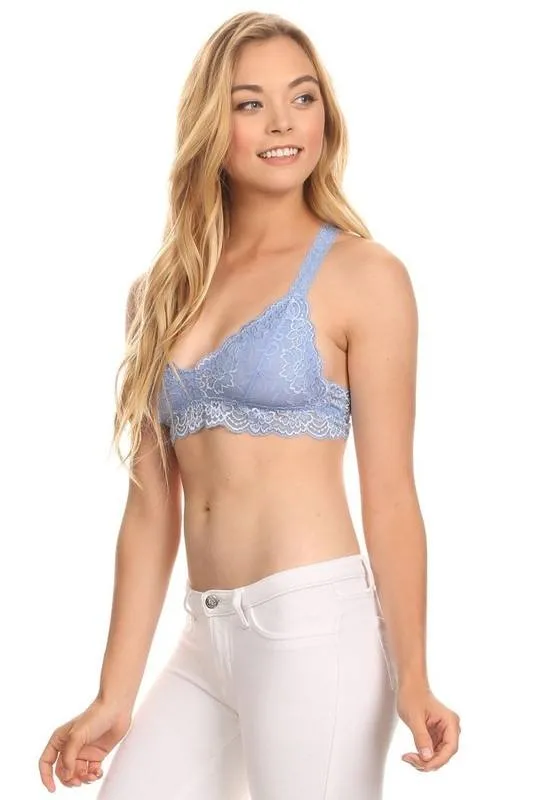 Last Chance! Gorgeous Racerback lined Bralette DG513N