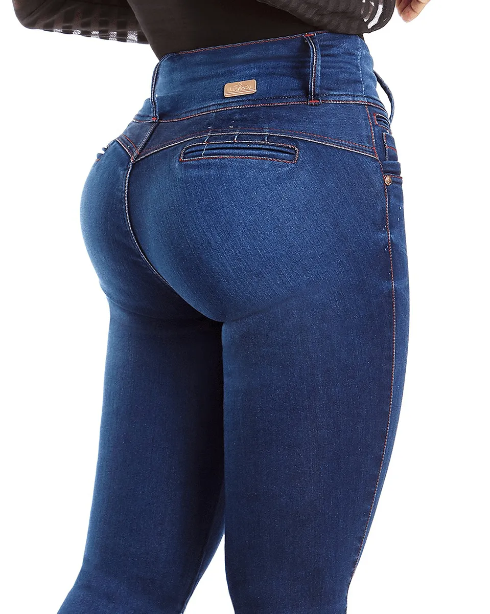 Laty Rose Butt Lifting High Waist Jeans