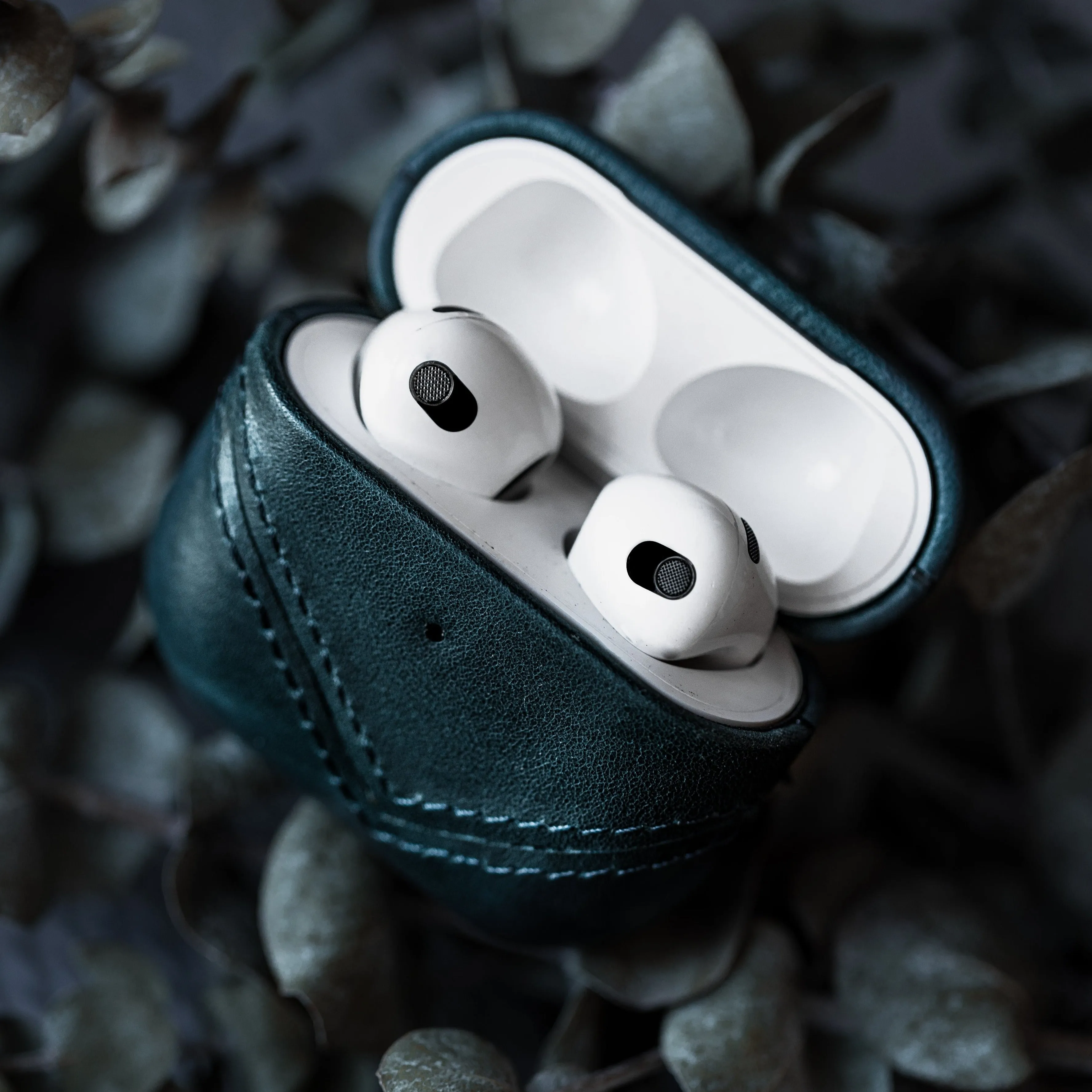 Leather AirPods Cases - OCEAN