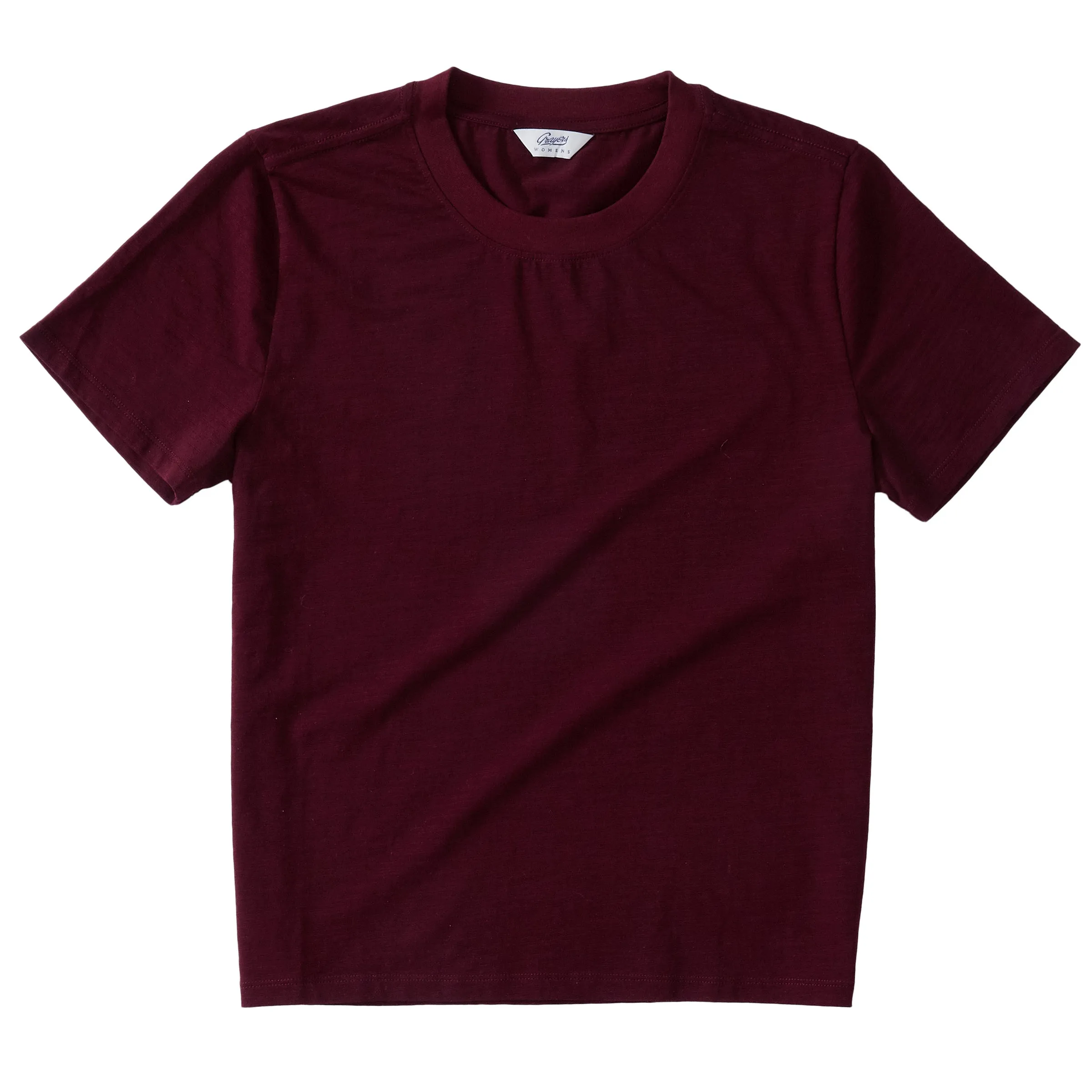 Lindsay Tee - Burgundy (Final Sale)