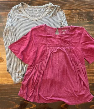 Lot of 2- SO & Arizona Shirts Womens size Small