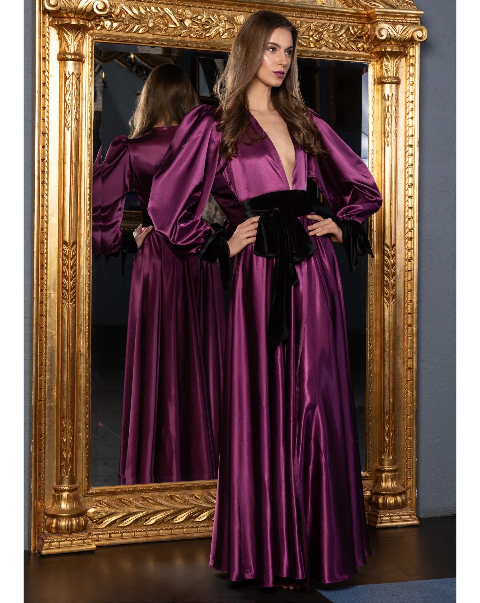 Madalina Old Hollywood Glamour Robe