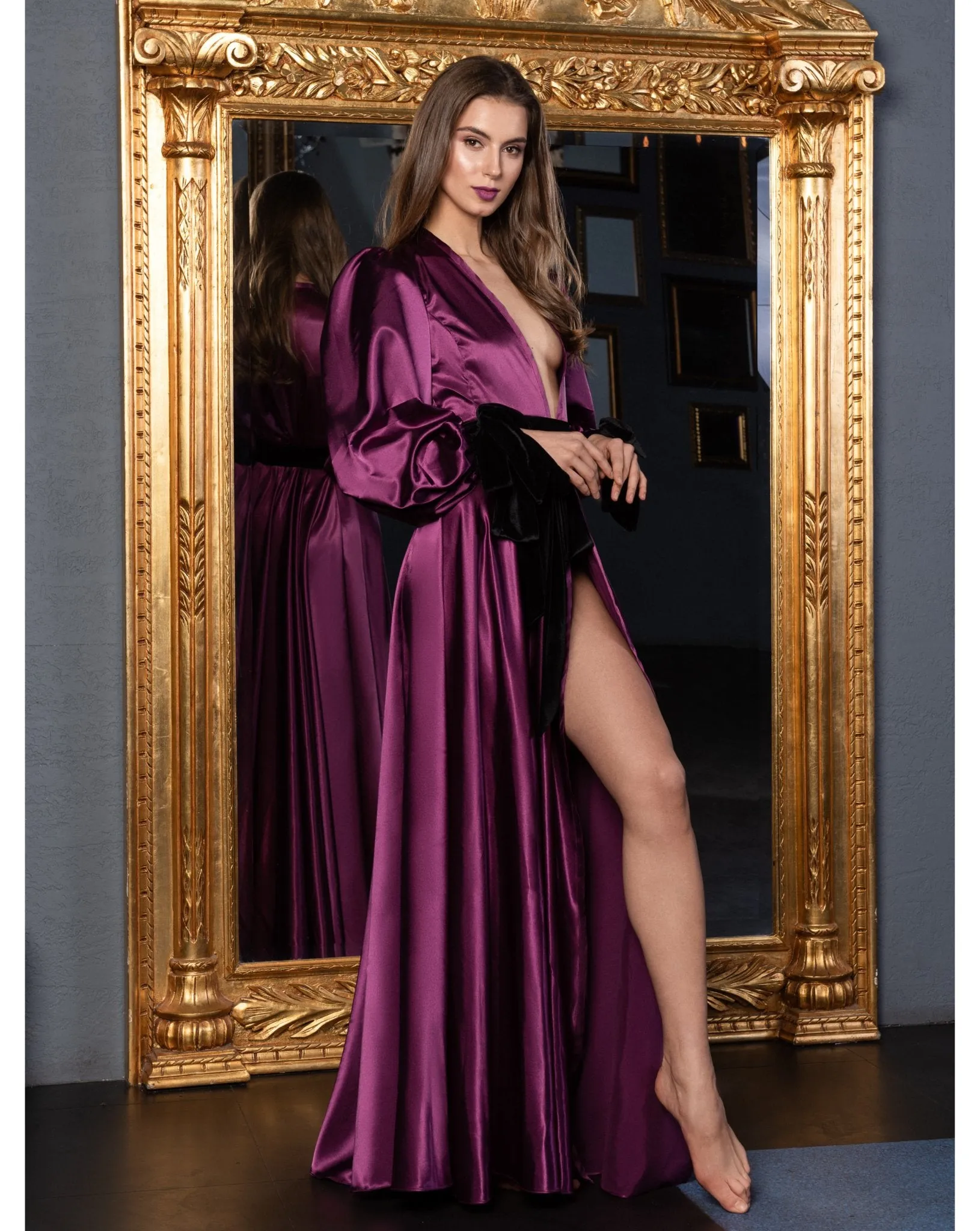 Madalina Old Hollywood Glamour Robe