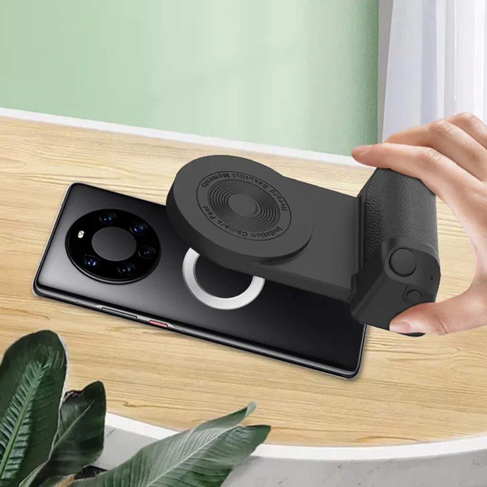 Magnetic Camera Handle Bluetooth Anti-shake Selfie Wireless