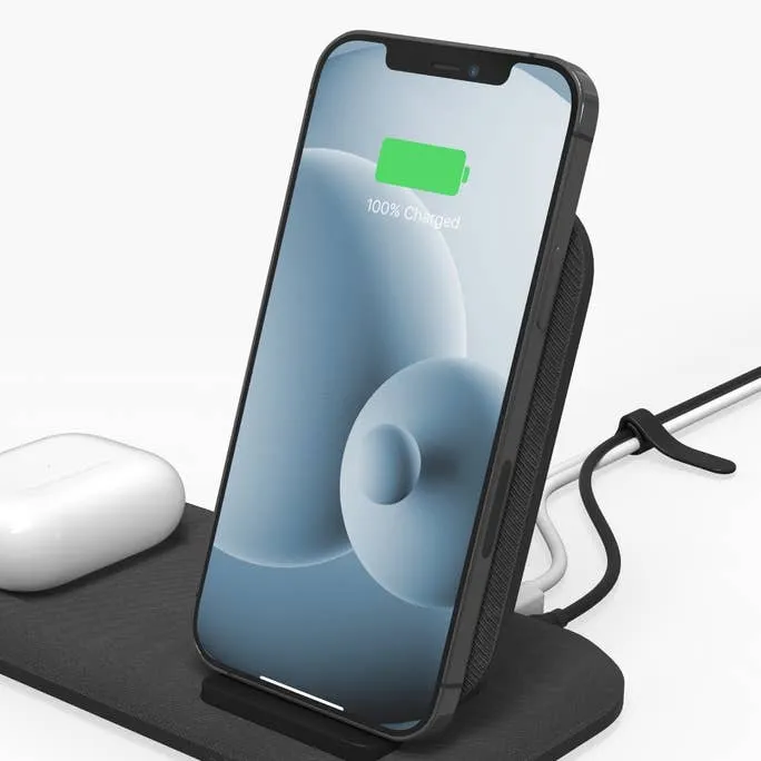 Mophie Wireless Charging Stand  Black-UK (2 in1 BYO)