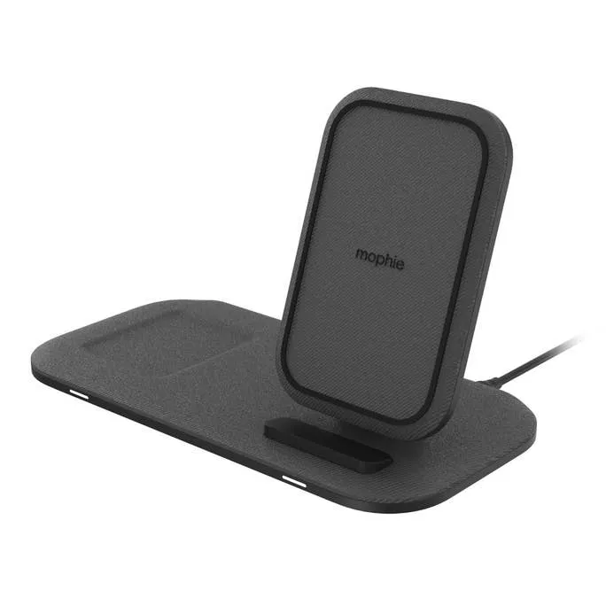 Mophie Wireless Charging Stand  Black-UK (2 in1 BYO)