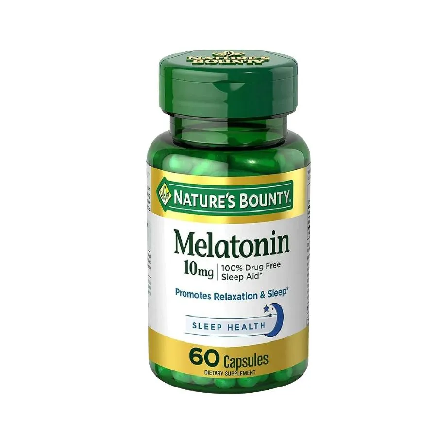 Nature's Bounty Melatonin 10 mg - 60 Capsules - 12 Pack