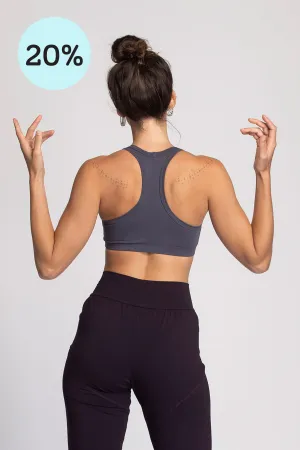 Organic Cotton Racer-Back Bra