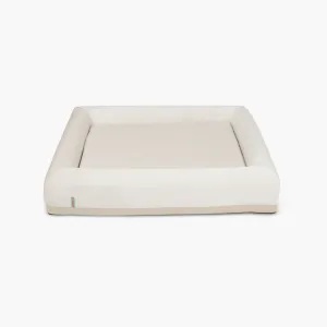 Orthopedic Memory Foam Dog Bed - Beige (Medium)