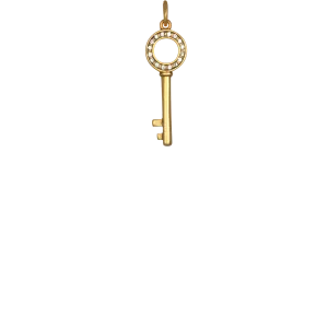 Pavé  Key - Gold