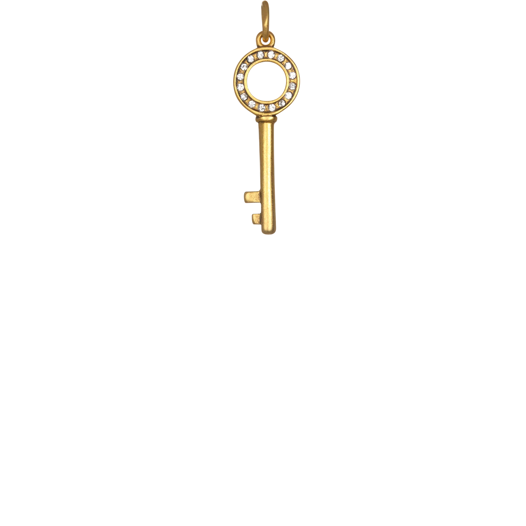 Pavé  Key - Gold