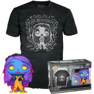 POP Movies : Corpse Bride - Emily (BLKLT) POP! & Tee