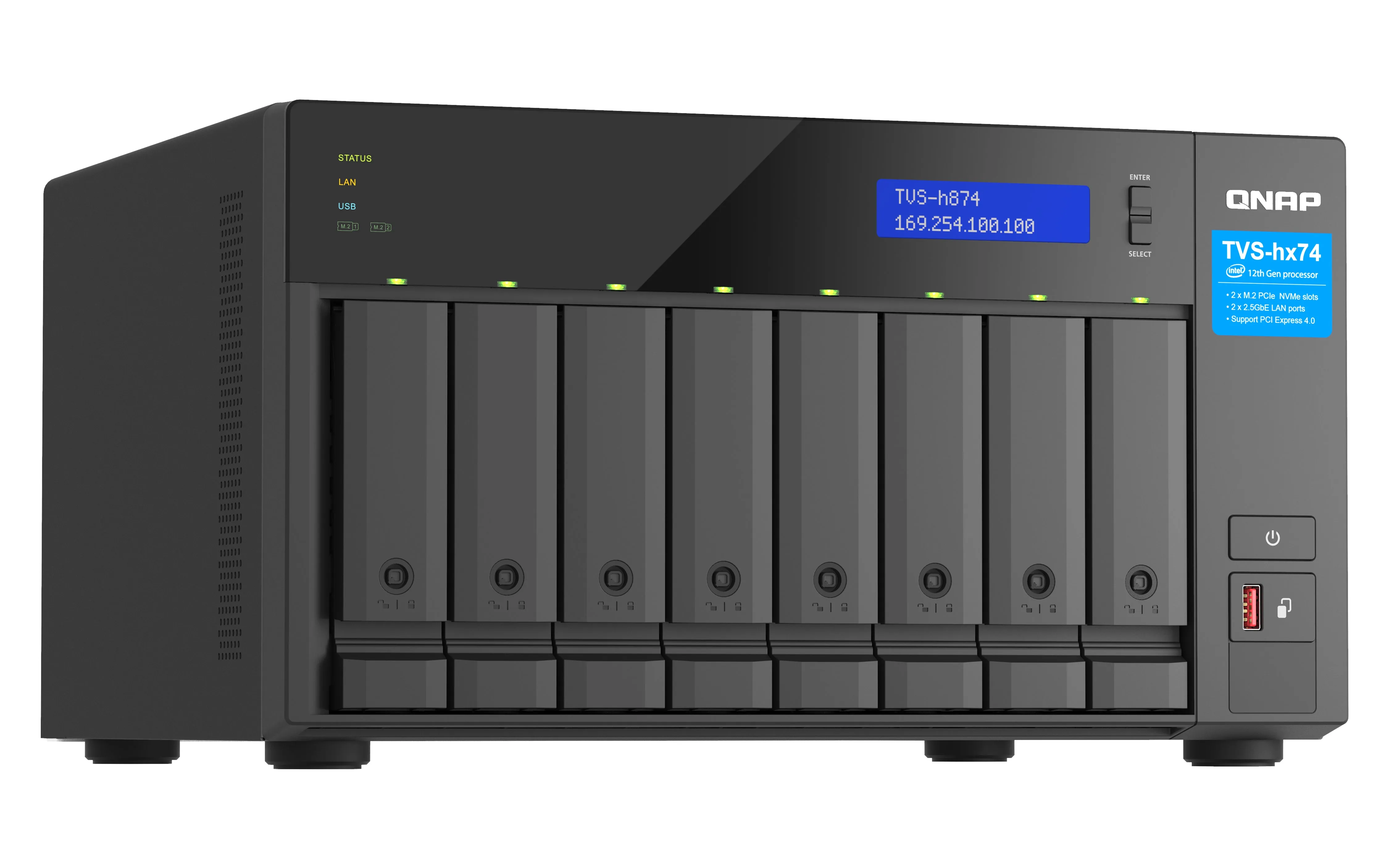 Qnap Tvs-H874 - Nas Server