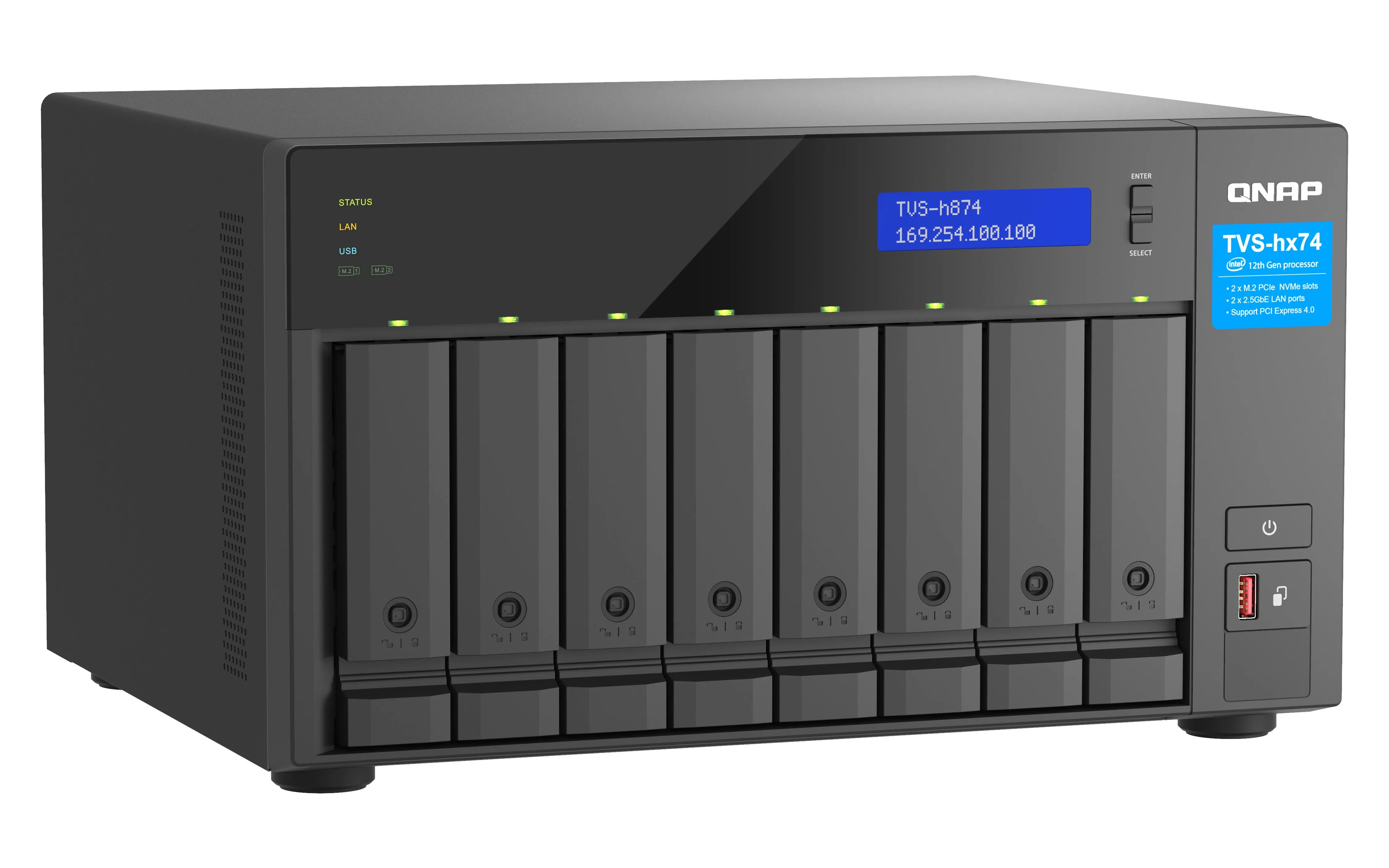 Qnap Tvs-H874 - Nas Server