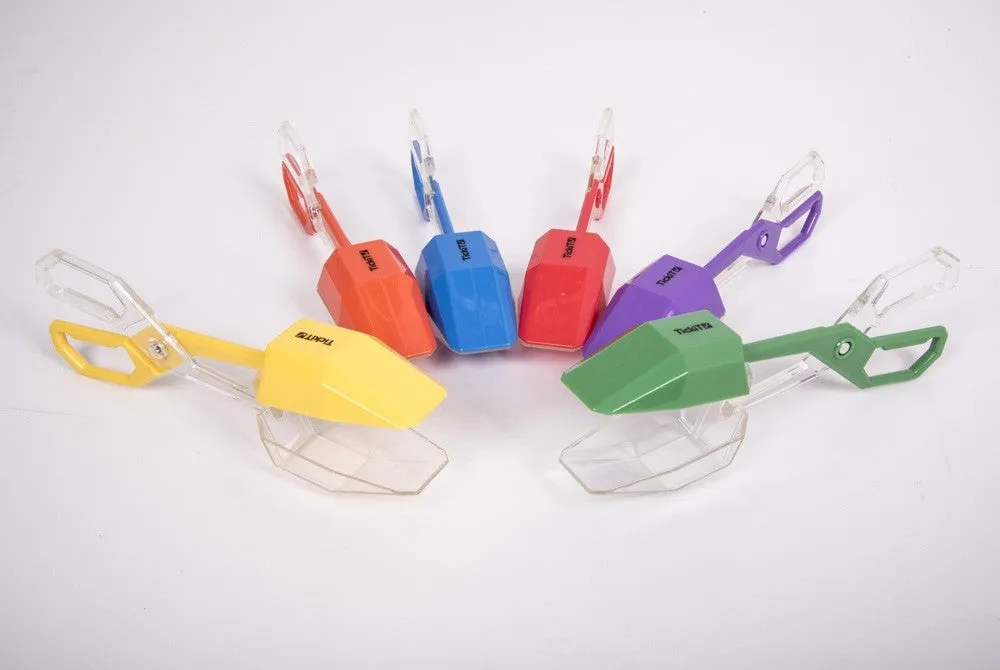 Rainbow Tongs x6