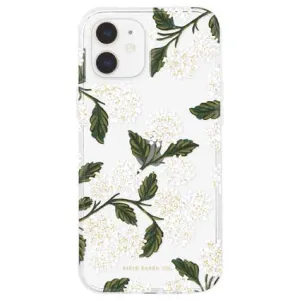 Rifle Paper-Hydrangea White for iPhone 12 Mini