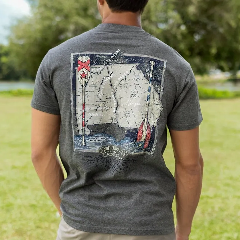 River Route Collection Tee - Alabama & Georgia