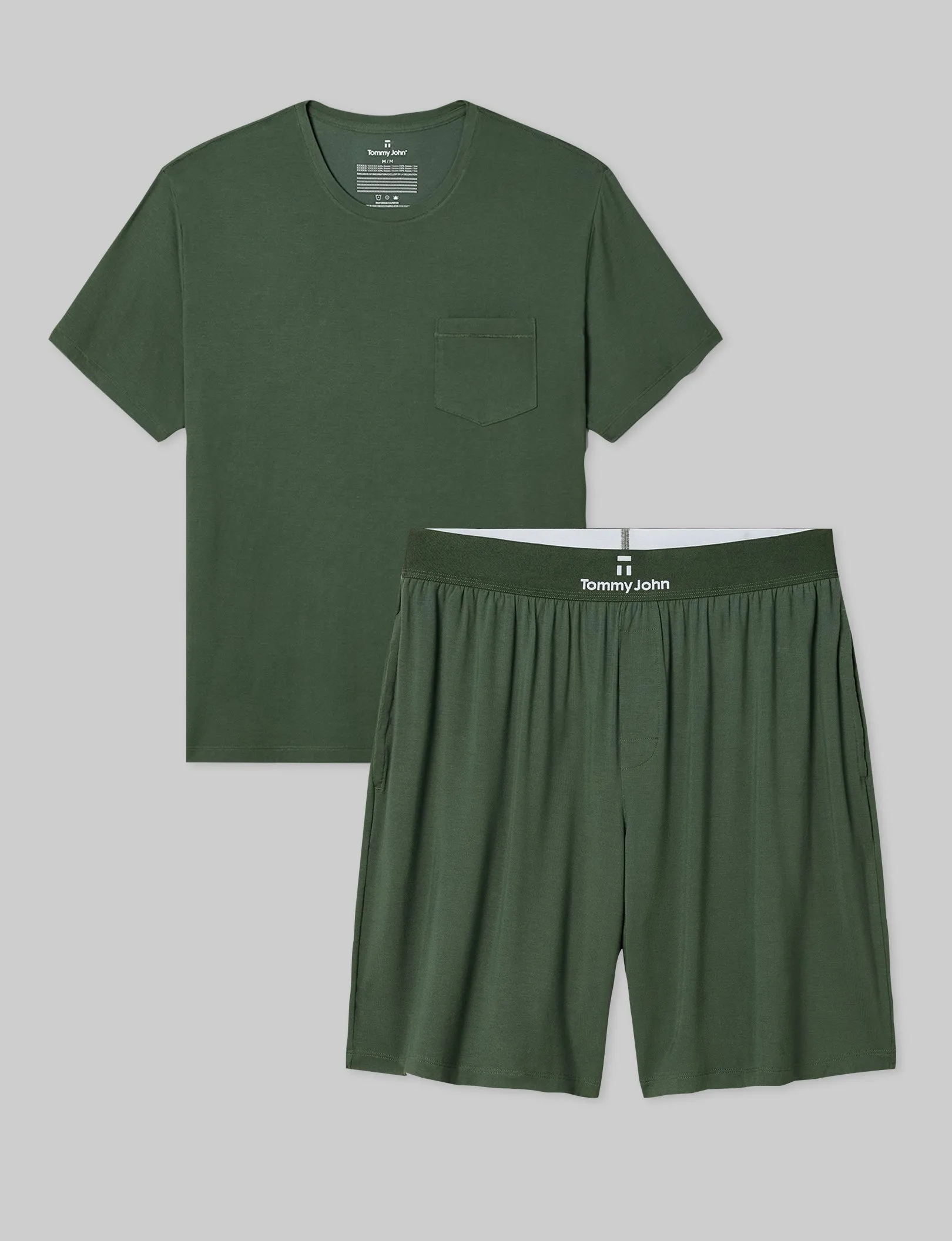 Second Skin Sleep Pocket Tee & Short Set