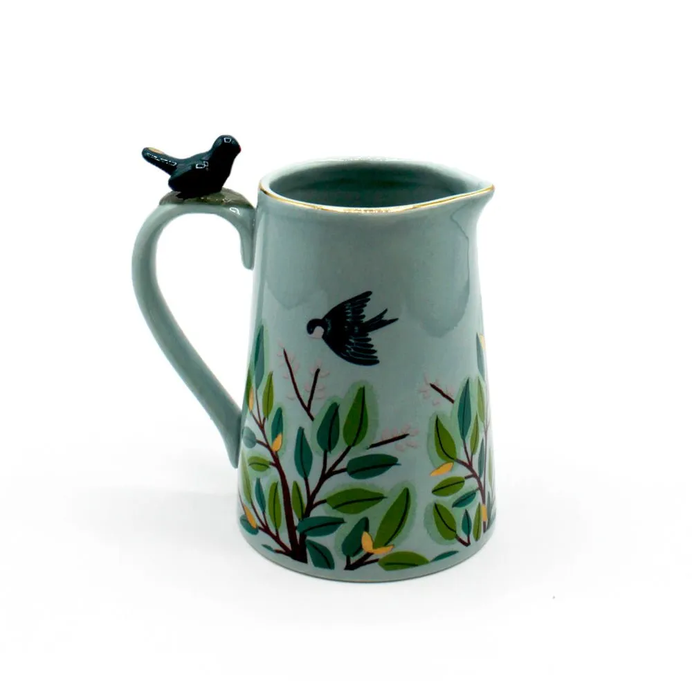 Secret Garden Bird Jug