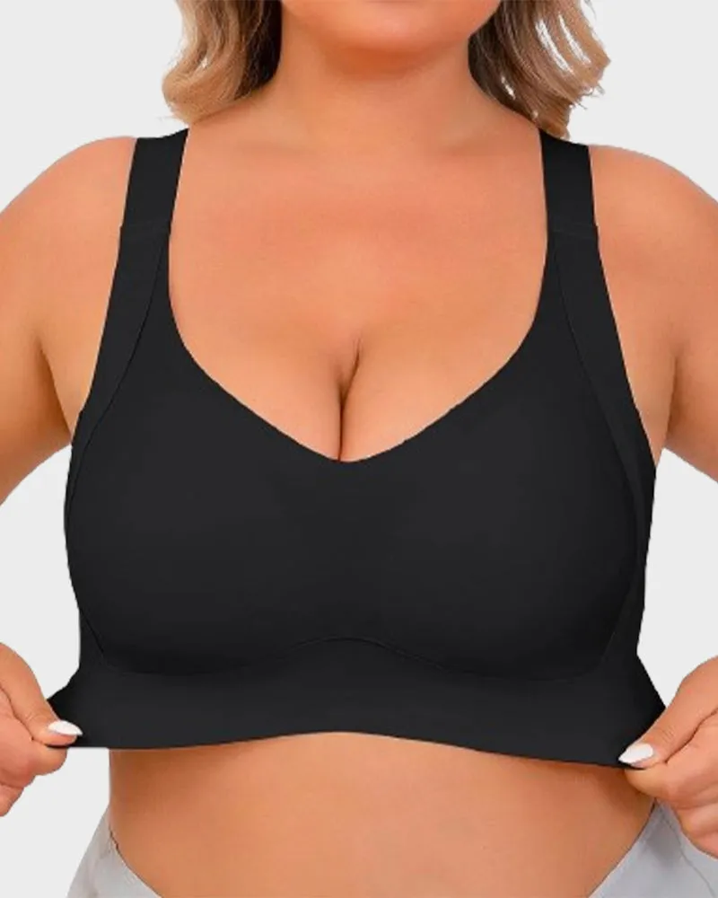 Shecurve®-Daily Comfort Wireless Shaper Bra-Black