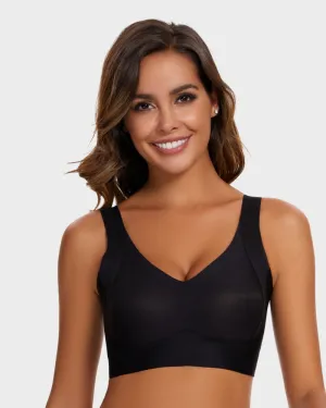 Shecurve®-Daily Comfort Wireless Shaper Bra-Black