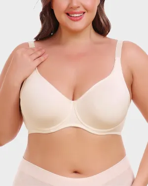 SheCurve®Comfort Everyday T-Shirt Bra - Skin