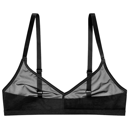 Sieve Non-Wire Bra in Black