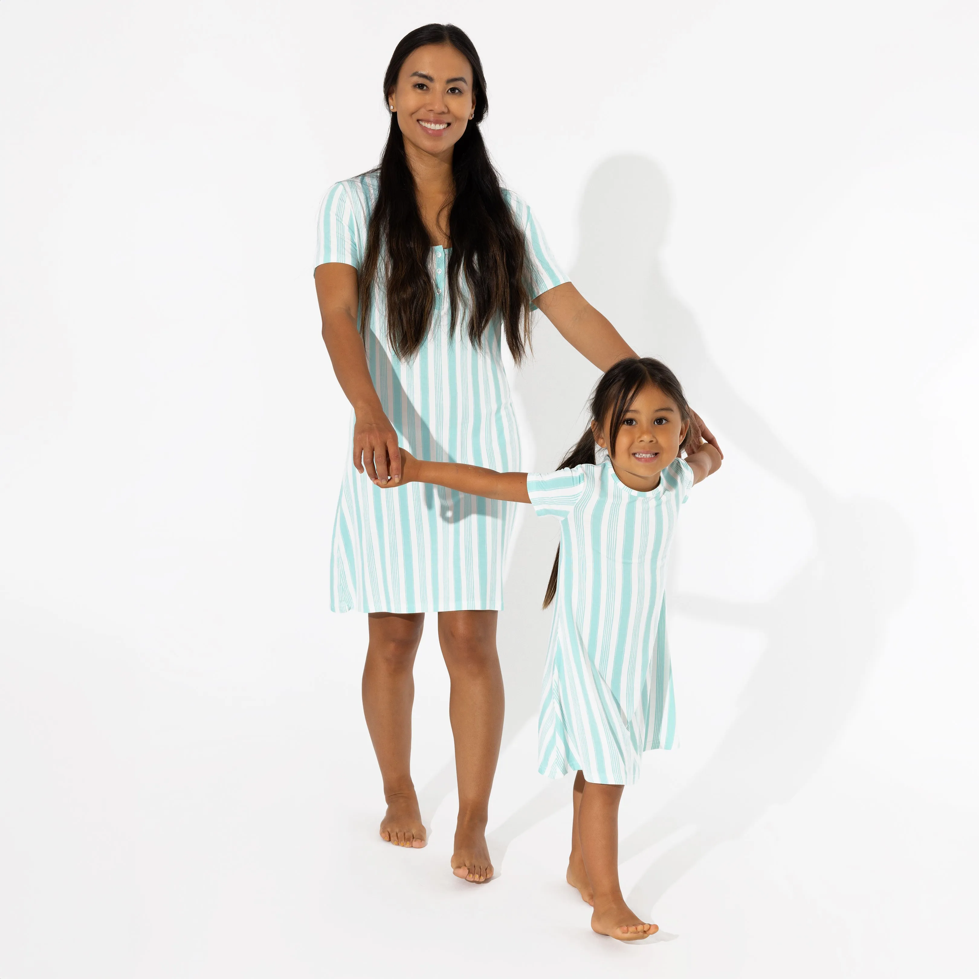 Slumber Stripes Bamboo Women's Nightgown