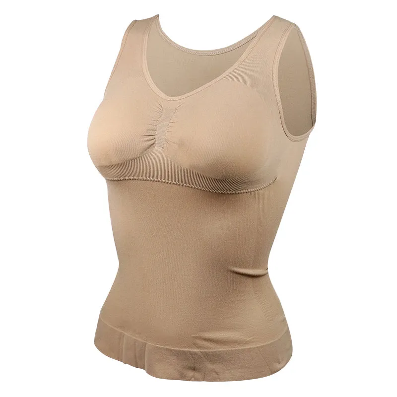 Solid Body Shaper Tank Top