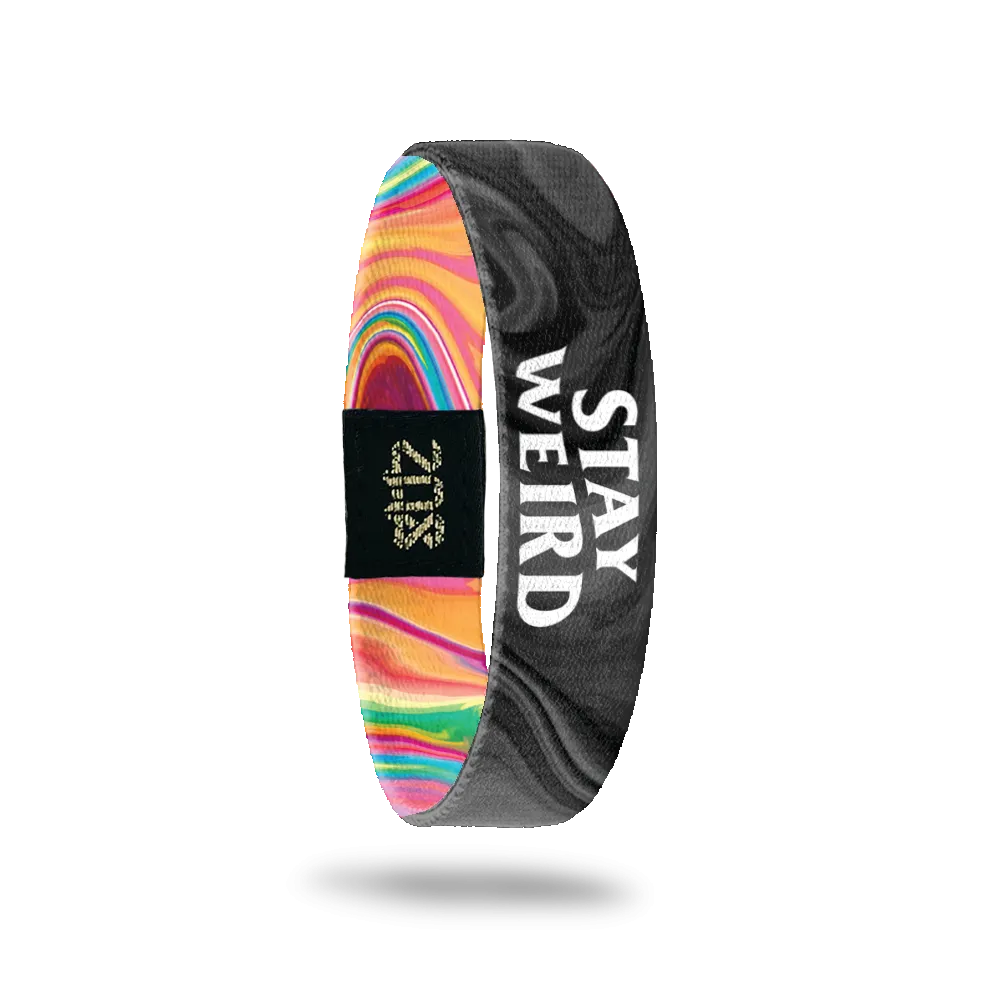 Stay Weird - Secret Stash Bracelet