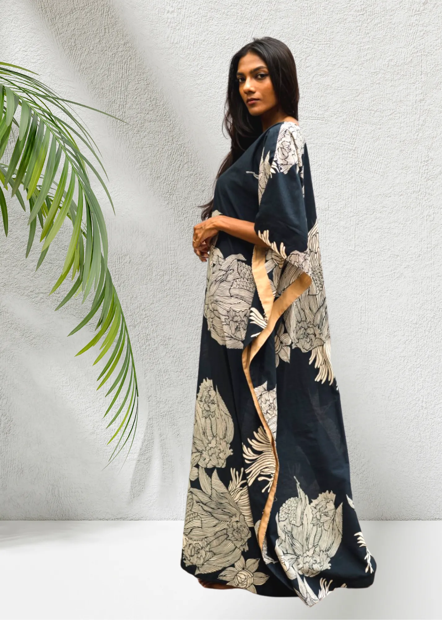 Surya Caftan - Black Satori