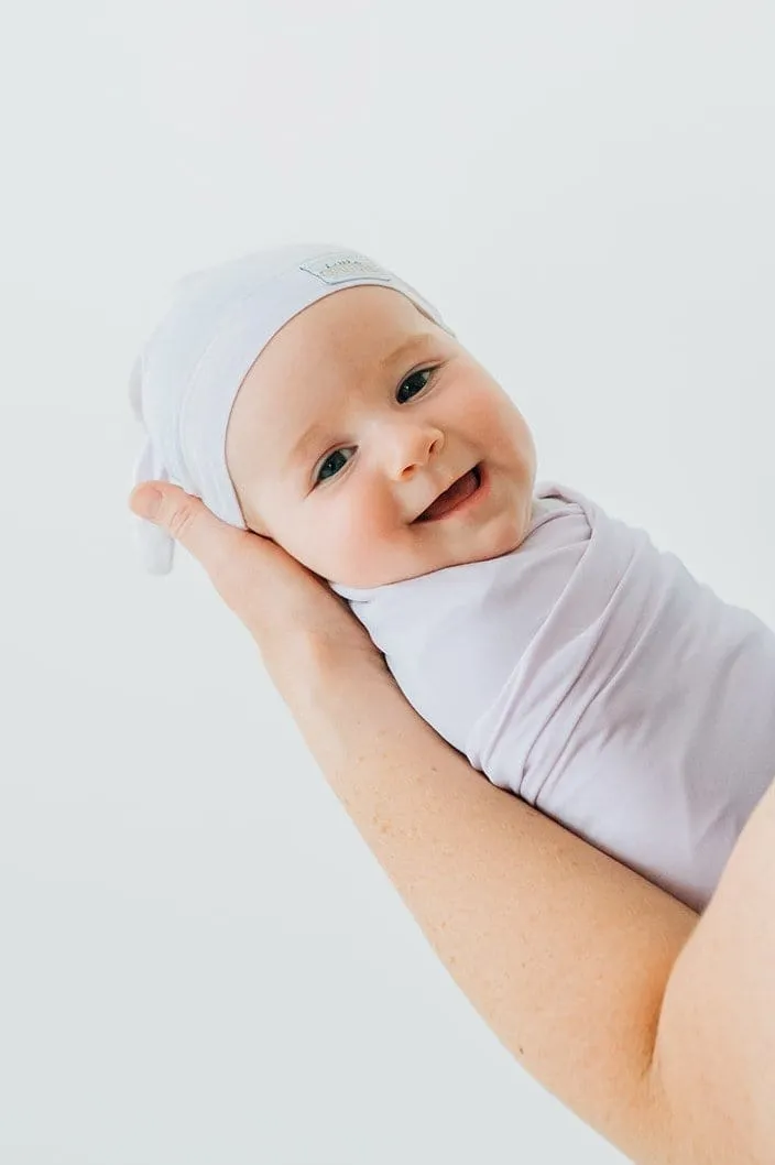 Swaddle and Hat - Lavender