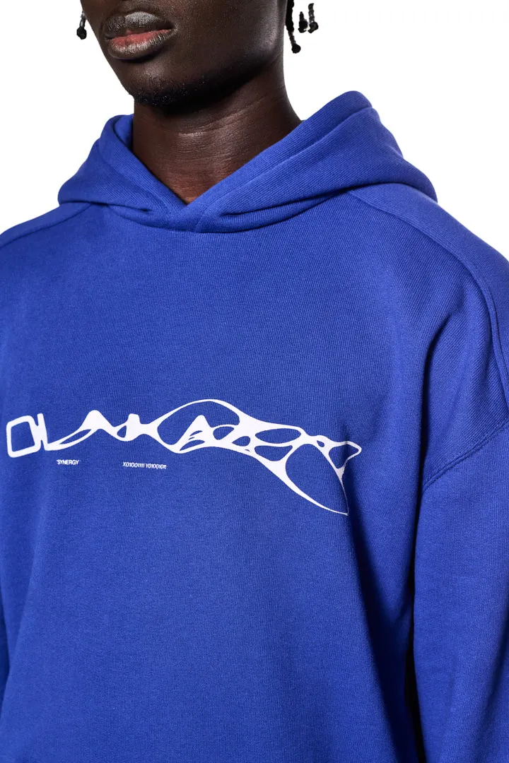 Synergy Mask Hoodie Blue