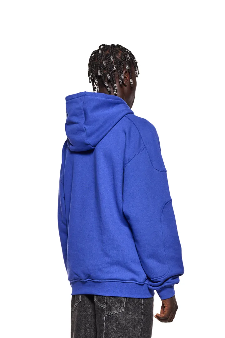 Synergy Mask Hoodie Blue