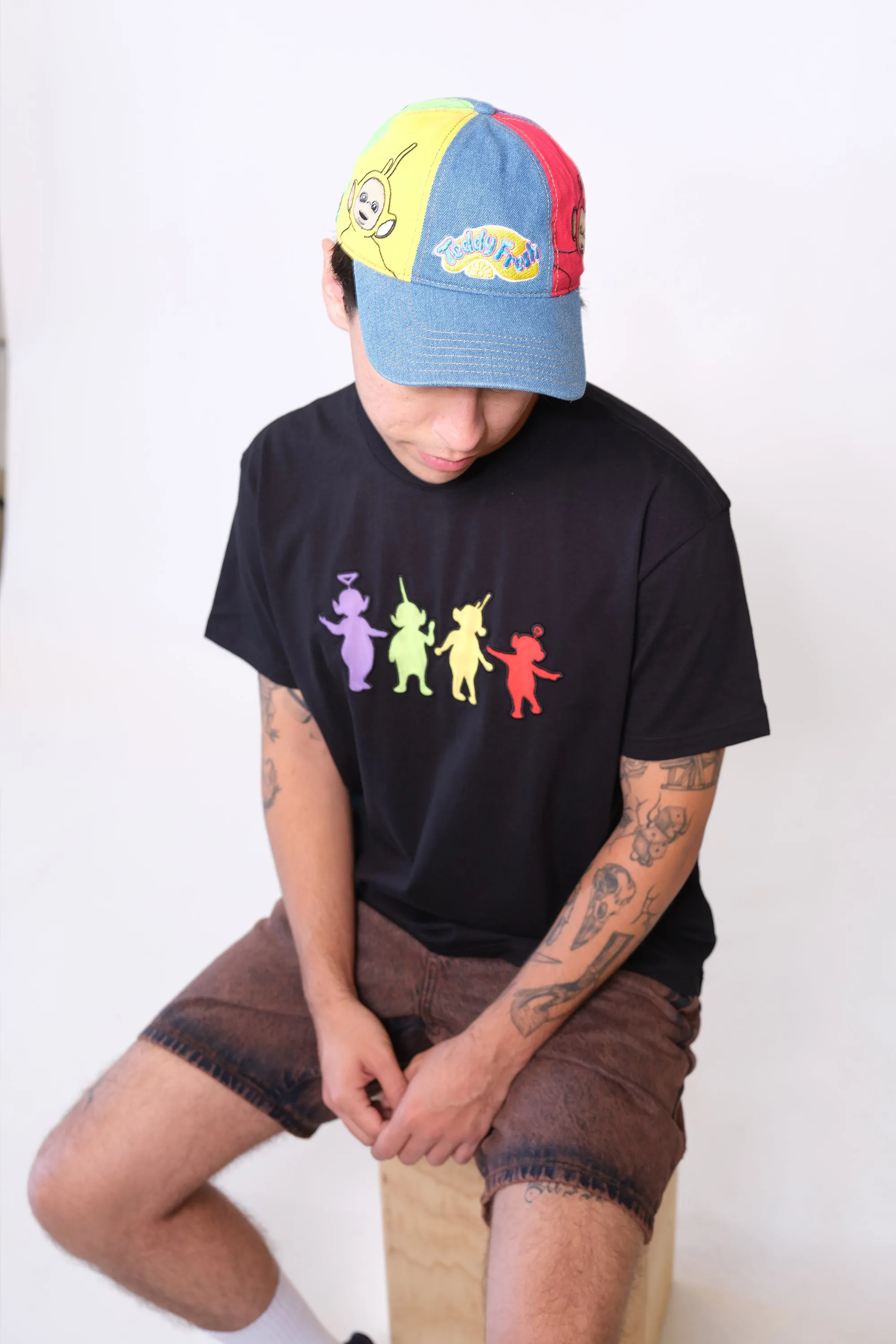 TF x Teletubbies Mesh Cut Out Tee